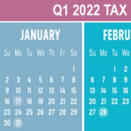 2022 Q1 tax calendar: Key deadlines for businesses and other employers